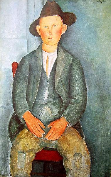 Amedeo Modigliani Junger Bauer China oil painting art